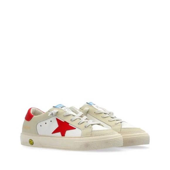 GOLDEN GOOSE MAY Red/White Sneakers BRAND NEW - Picture 2 of 12